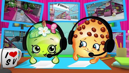 Shopkins Cartoon - Episode 20,  Shopping Cart Rally