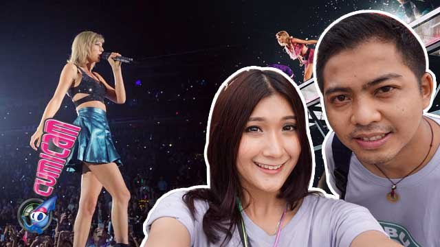 Bersama Pacar, Ade Govinda Nikmati Taylor Swift - Cumicam 19 November 2015