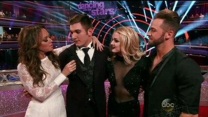DWTS 21x07 Alek's Artem Impersonation