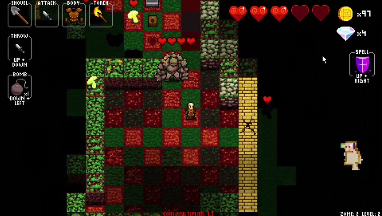 Crypt of the NecroDancer pt 19 - Bard Mode 3! How to fail at MURDER!