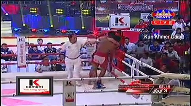 Khmer Boxing | Lao Chantrea Vs Thai | SEATV Boxing | 14 November 2015