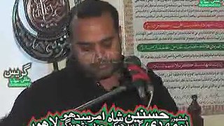 Zakir Syed Muhammad Abbas Rizvi at Lahore