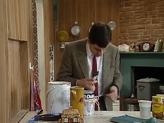 Mr. Bean - Painting his house (Very Funny)