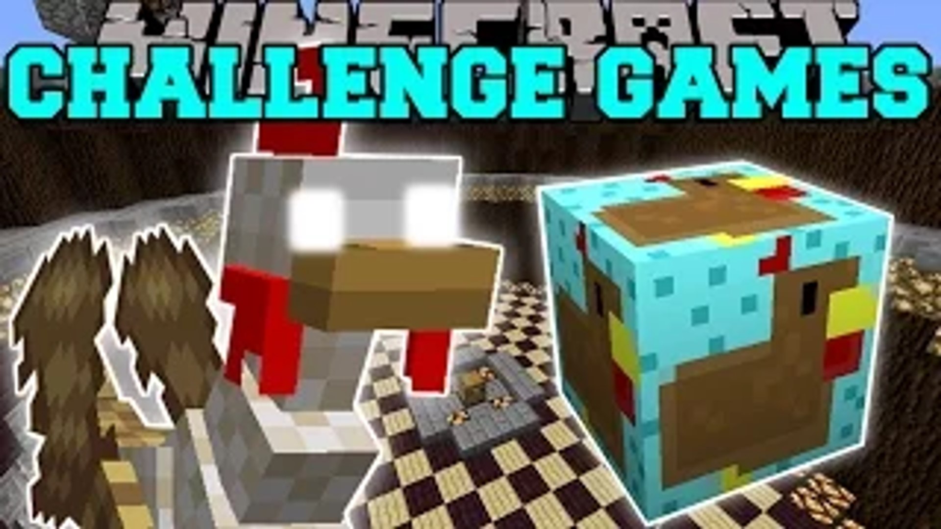 ⁣PopularMMOs Minecraft: MUTANT TURKEY  - Pat and Jen Lucky Block Mod Mini-Game GamingWIthJen
