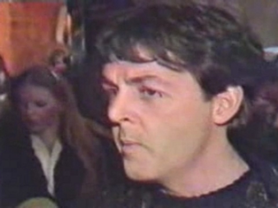 McCartney lendemain de la mort de john