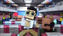 Minecraft Style A Parody of PSYs Gangnam Style 1 hour (With animation)