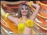 Vintage belly dance video of Turkish TV: blonde