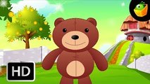 Teddy Bear Turn Around English Nursery Rhymes Cartoon/Animated Rhymes For Kids