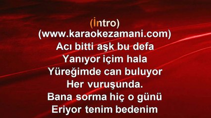Sertab Erener - Zor Kadın - 1999 TÜRKÇE KARAOKE