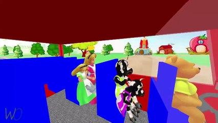 Wheels on the Bus Collection | Kids Nursery Rhymes | Childrens 3D Animation by Busy & Baby