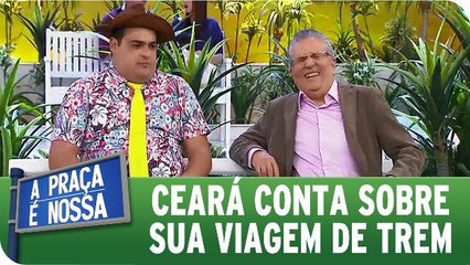 Matheus Ceará conta sobre viagem de trem