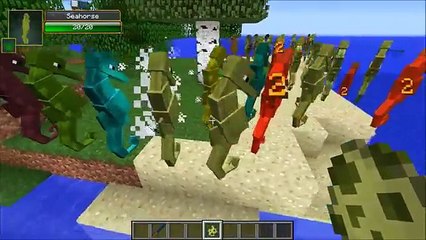 Minecraft_ EPIC OCEANS (RIDE SEAHORSES, NEW FISH, CRAZY BEASTS, & MORE!) Mod Showcase