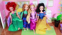 KidKraft Dollhouse Play Doh Disney Princess Elsa Anna Barbie Peppa Pig LPS Ariel Jasmine T