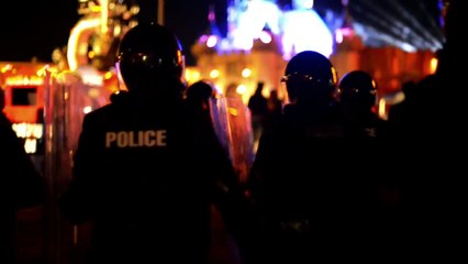 Les Pussy Riot tournent un clip à Dismaland (Banksy) en hommage aux réfugiés