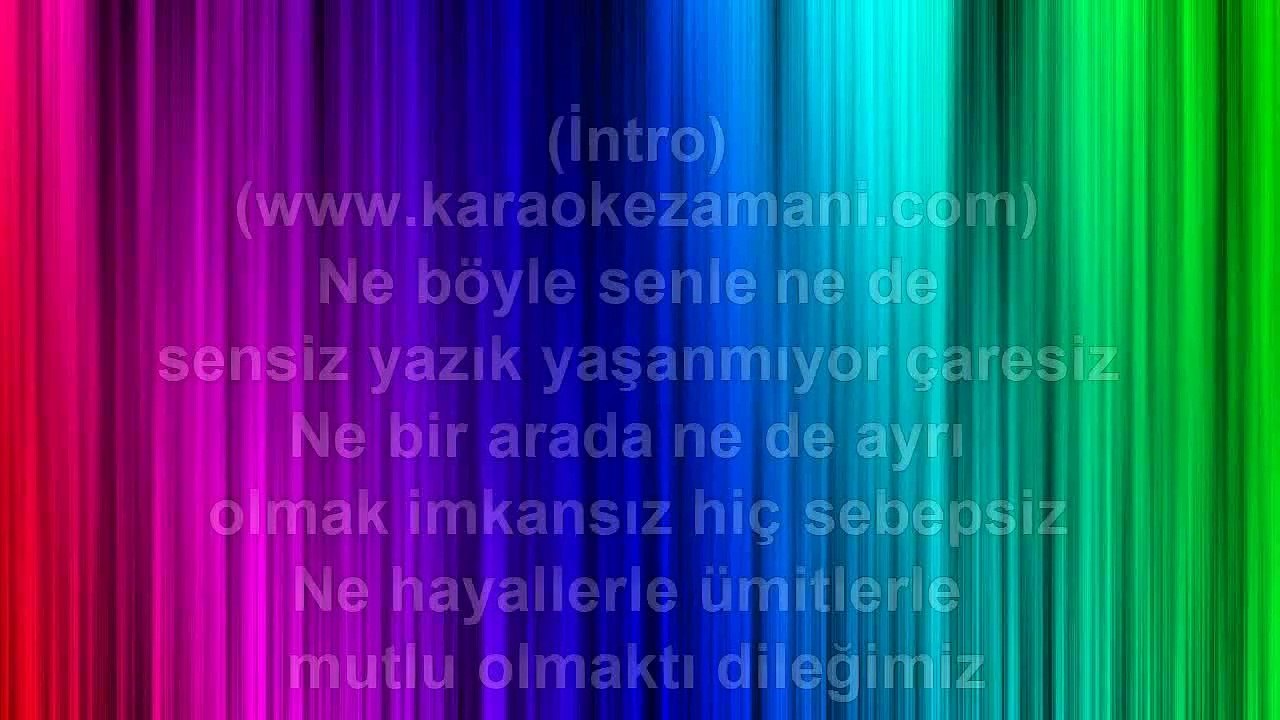 Sezen Aksu - Tükeneceğiz - 1984 TÜRKÇE KARAOKE