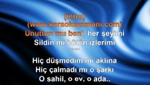 Sezen Aksu - Unuttun Mu Beni - 2011 TÜRKÇE KARAOKE