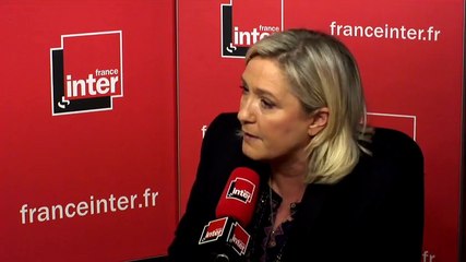Marine Le Pen : "Valls nous explique que le grand danger en France, c'est le FN..."