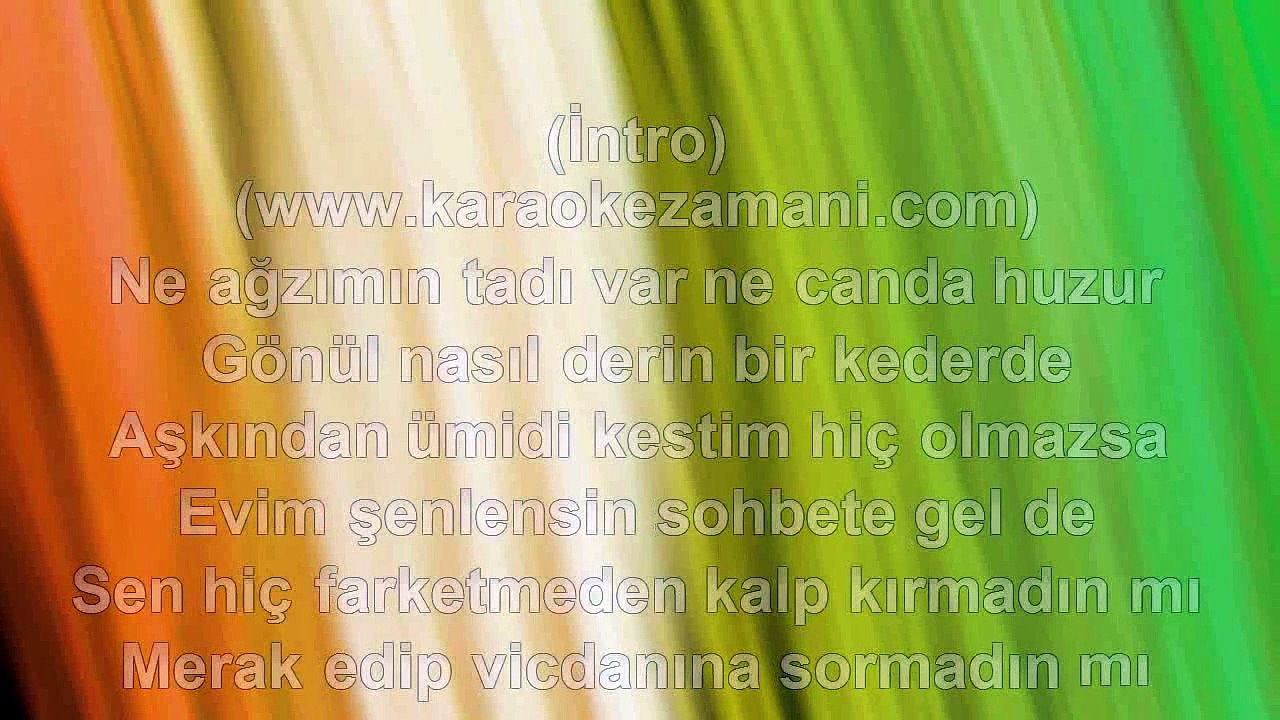 Sezen Aksu - Perişanım - 2 - 2005 TÜRKÇE KARAOKE