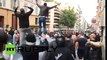 اشتباكات بين شرطة و آلاف المتظاهرين العرب خلال مسيرة منددة بالعدوان على غزة ورافضة لموقف فرنسا