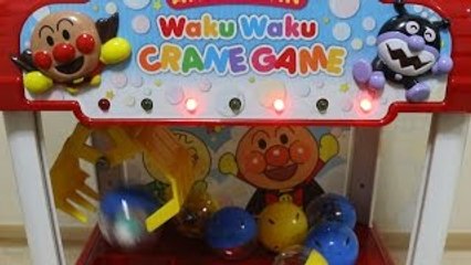 アンパンマン わくわくクレーンゲーム Anpanman exciting crane game toy UFO�