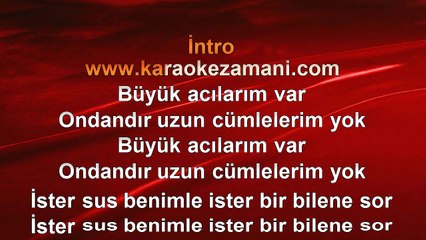 Sibel Can - Erkek Erkeğe - (2014) TÜRKÇE KARAOKE