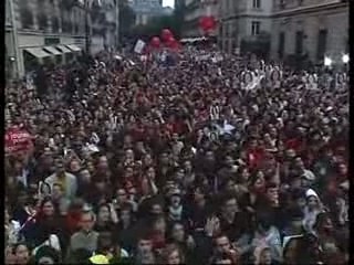 Réaction des militants PS