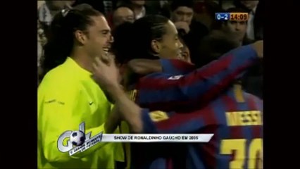 Show de Ronaldinho Gaúcho no Santiago Bernabéu