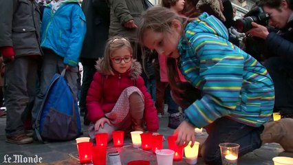 Molenbeek affiche sa solidarité avec les victimes des attentats