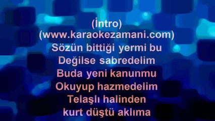Sibel Can - Suistimal - 2011 TÜRKÇE KARAOKE