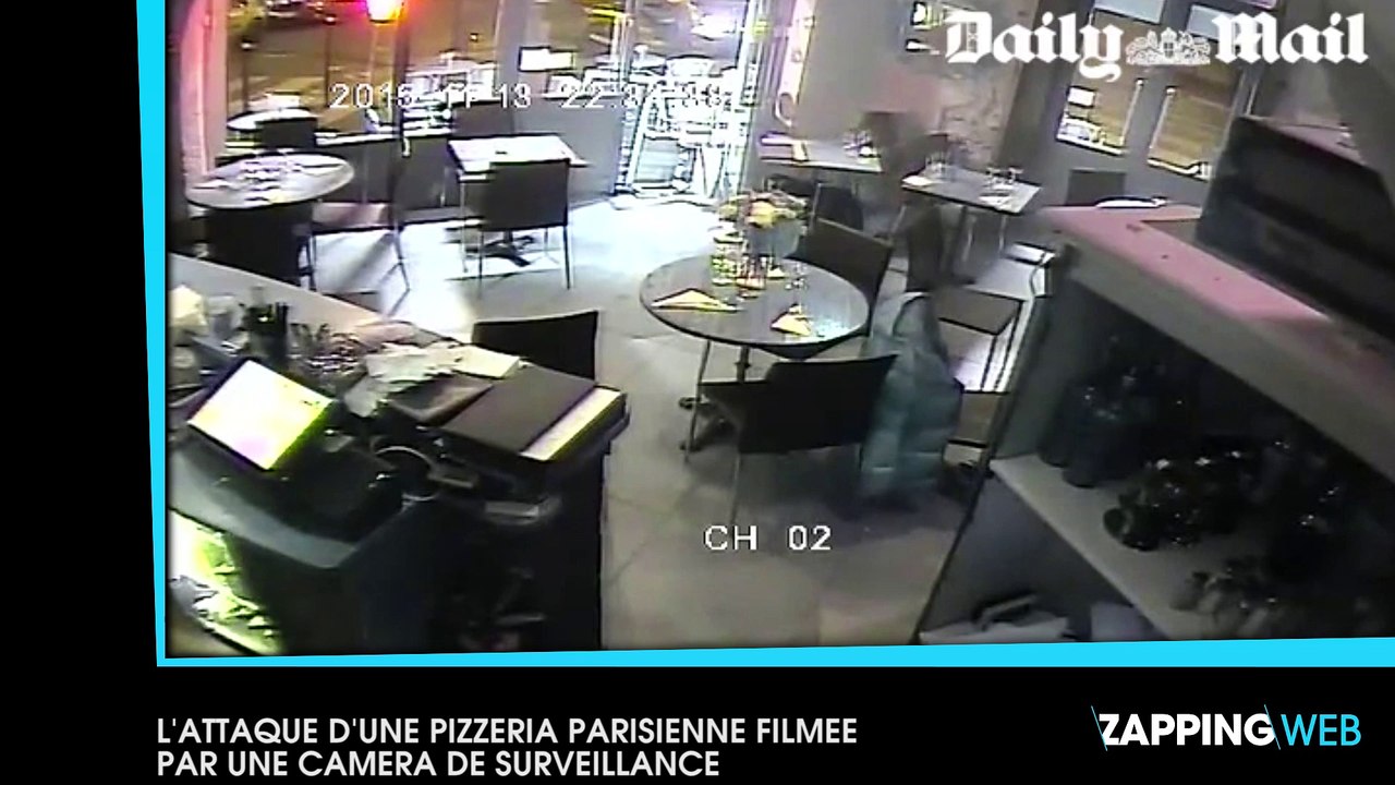 Attentats de Paris : L'attaque d'un restaurant filmée par des caméras de surveillance