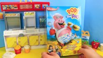 Pop! The Pig Game ❤ McDonalds Surprise Toys Burger Eating Pig   Surprise Eggs & Toys