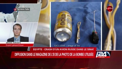 Une canette de soda responsable du crash de l'avion russe au Sinai?