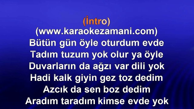 Sıla - Alain Delon - (Feat. Ozan Doğulu) - 2012 TÜRKÇE KARAOKE