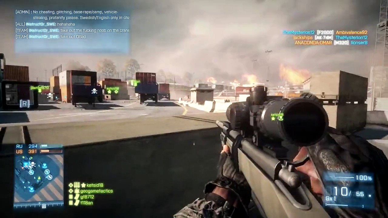 Battlefield 3 ადრენალინი ფანტანივით ასხამს #4