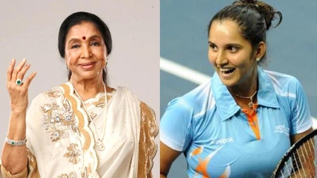 Asha Bhonsle Sania Mirza In BBC 100 Women List