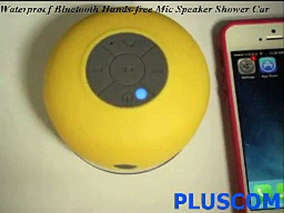 Waterproof Bluetooth Hands-free Mic Speaker