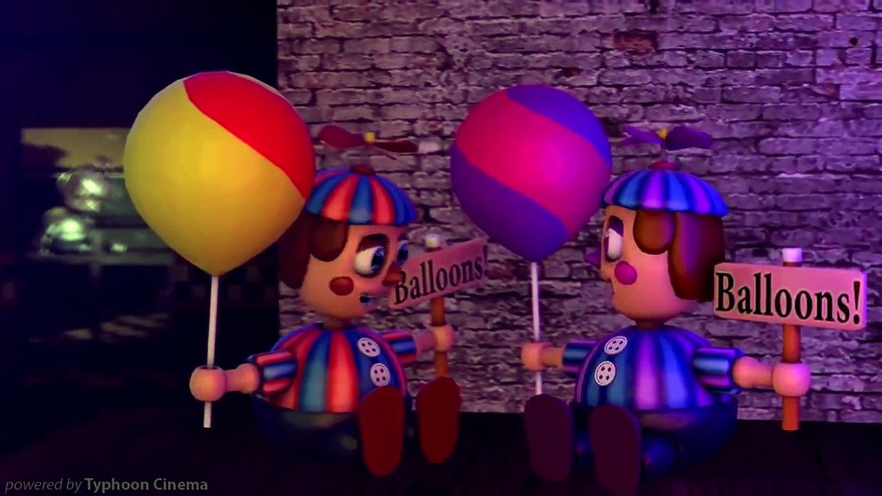 [SFM FNAF] BB and JJ meet Phantom BB [FNAF SFM]