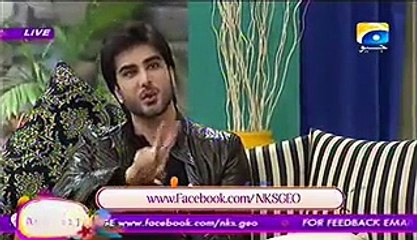 Nadia Khan Show -19th Nov 2015-Part 4 (Special with Imran Abbas)