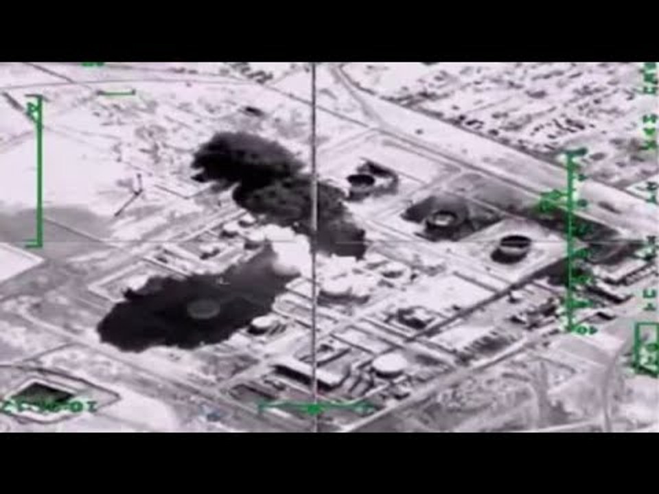 Combat Cam: Russian jets destroy ISIS oil refinery & tanker trucks in Syria