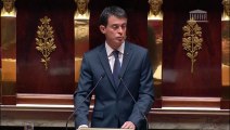 Attentat: Valls évoque un risque d'armes chimiques ou bactériologiques
