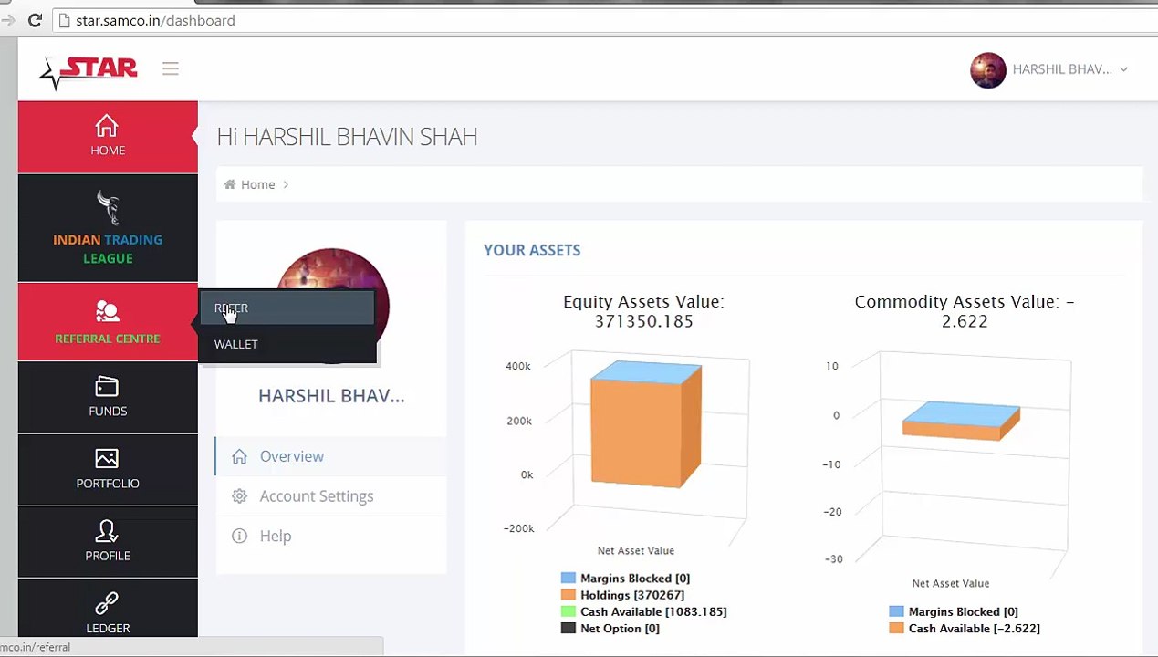 Samco - Discount Brokers offers Free Trade Referral Program