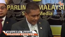 Takiyuddin - PAS isytihar pembangkang di Pulau Pinang