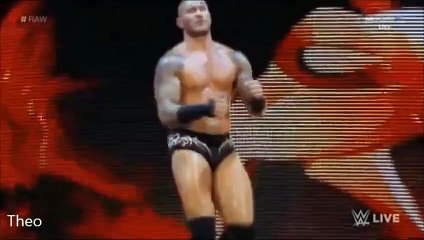 WWE Randy Orton entrance 2015