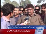 Wapda hydro workers protesting against privatisation