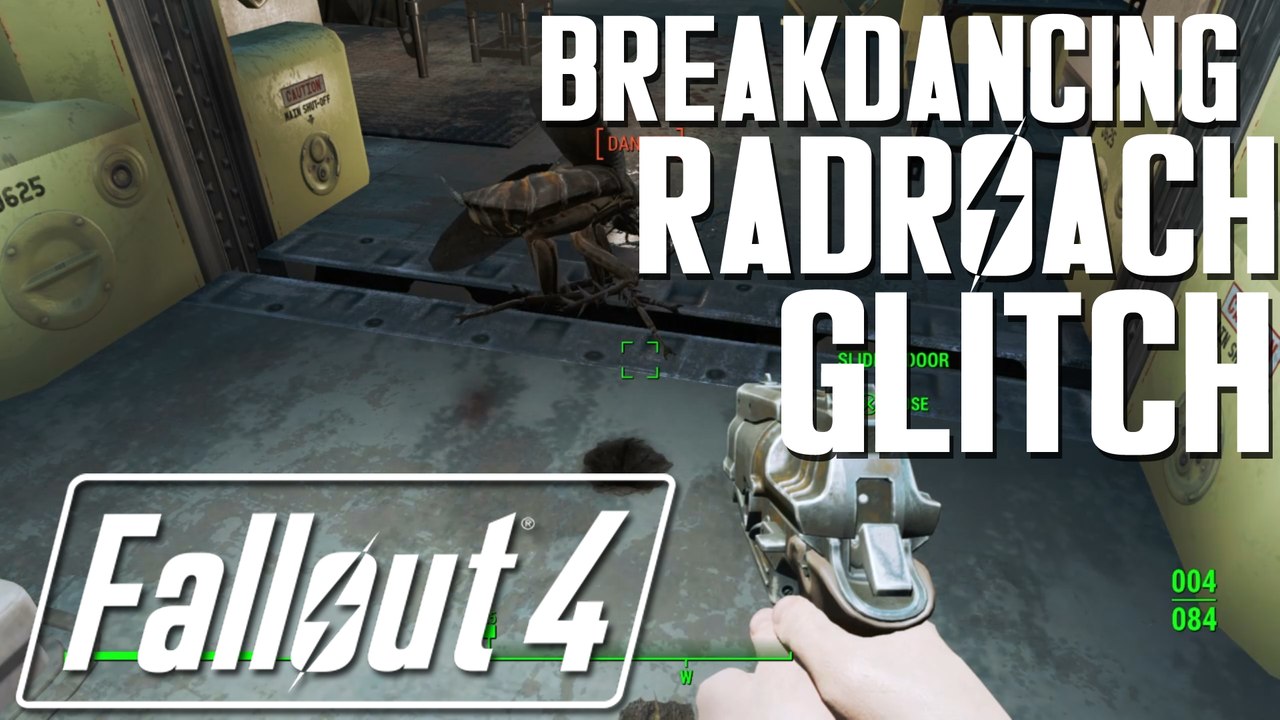 BREAKDANCING RADROACH GLITCH - Fallout 4