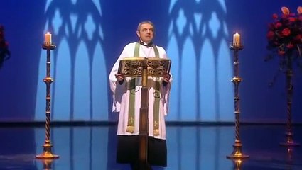 Rowan Atkinson in We are most amused
