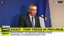 Le point sur l'assaut à Saint-Denis par le procureur de Paris