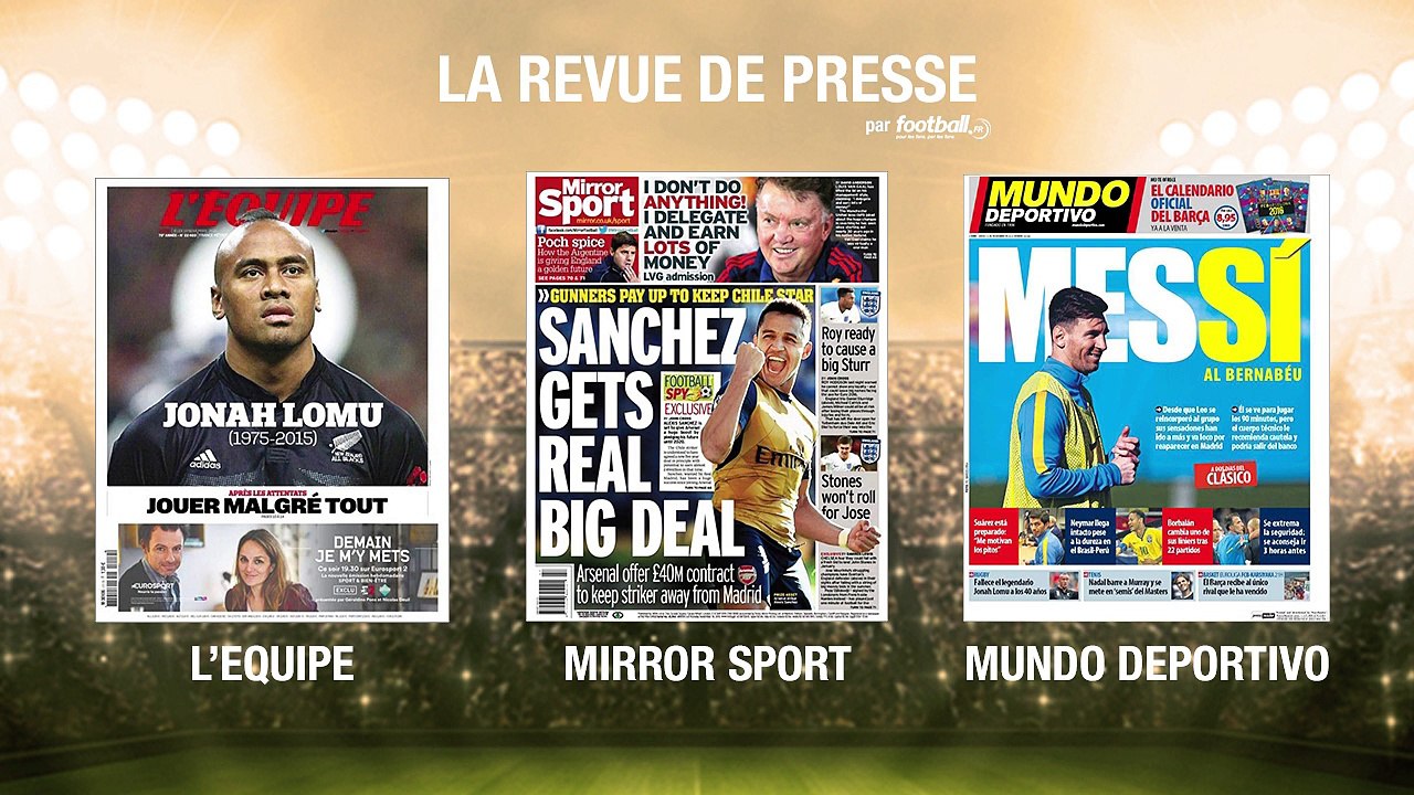 La revue de presse du 19 novembre