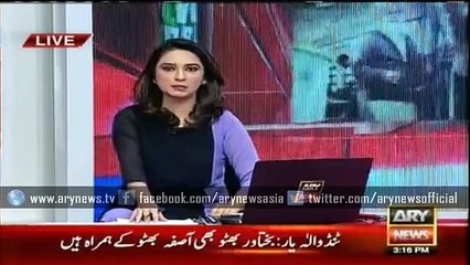 Asifa Bhutto cast her first vote in elections