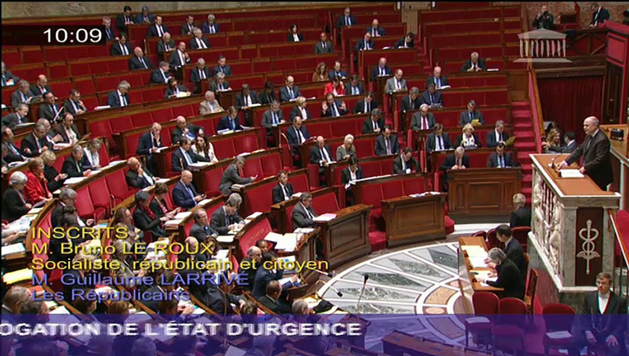 Projet de loi Etat d'urgence